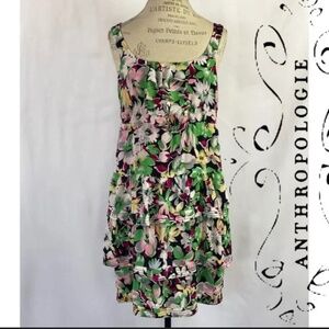Anthropologie floral dress